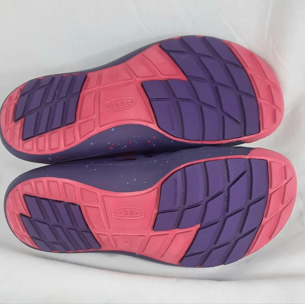 Keen Rio Girls Sandals Size 4 Purple Pink Outdoor Waterproof Water Shoes 1012701